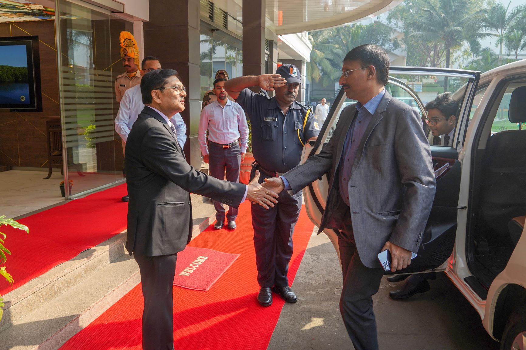 Visit Of Mr. T Natarajan, IAS, Additional Secretary, Defence Production & Mr. Rajeev Prakash, Joint Secretary, Naval Systems - 3rd Dec 2022123 - Image 2